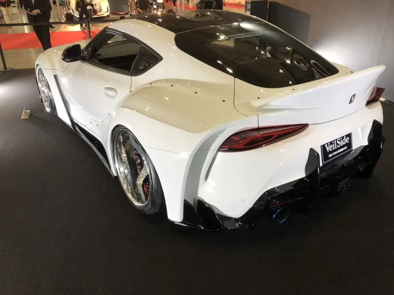 VeilSide Fortune Widebody Kit: Toyota Supra A90 (2020-2024) CFRP Accents