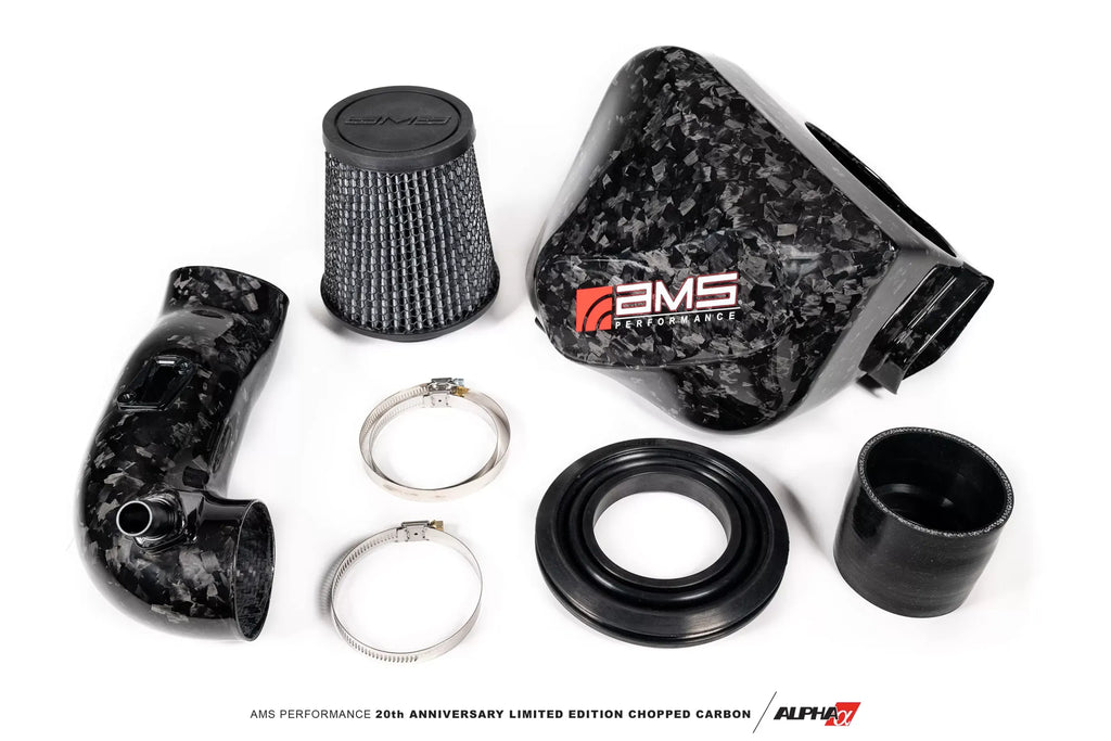 AMS Performance Chopped Carbon Fiber Air Intake for Toyota Supra A90 2020-2024