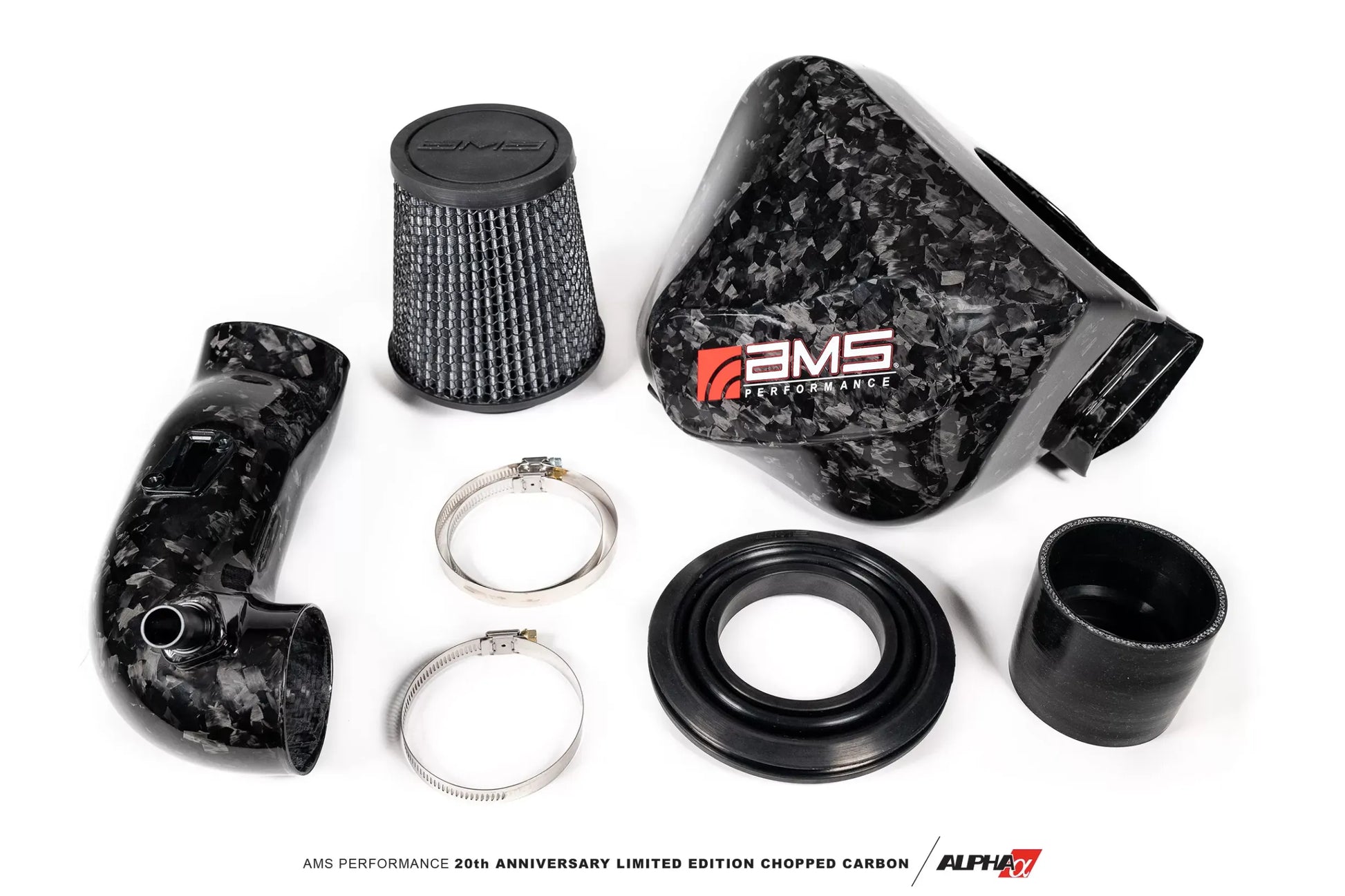 AMS Performance Chopped Carbon Fiber Air Intake for Toyota Supra A90 2020-2024