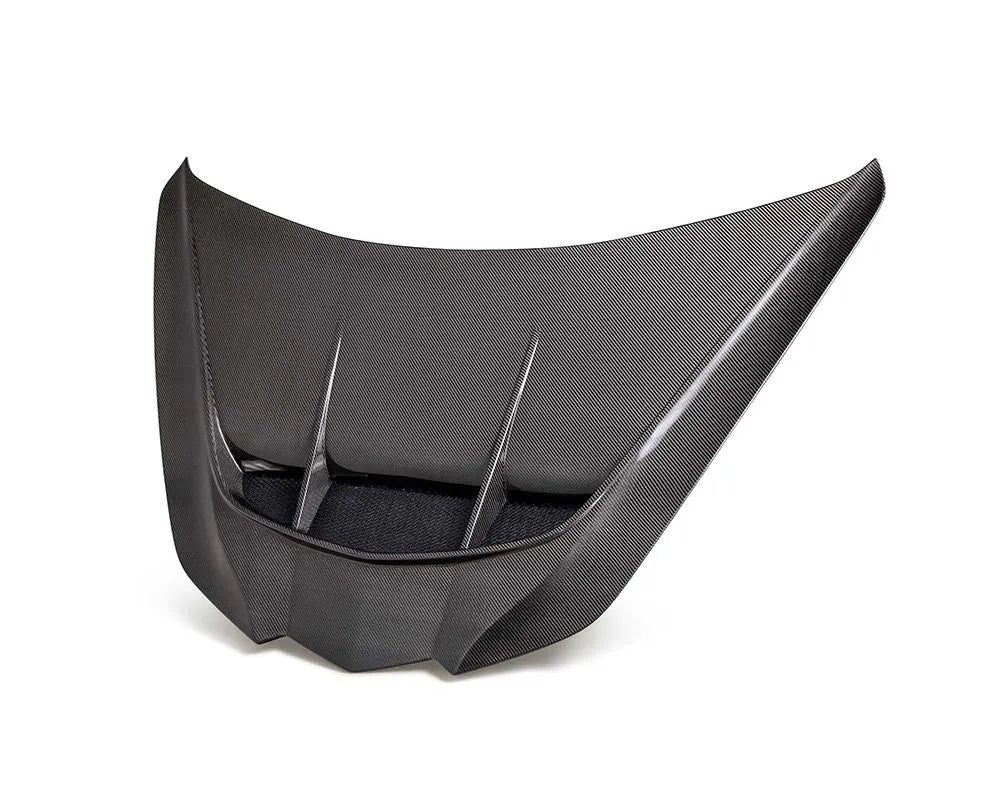 Lightweight Anderson Composites Type-Z1 Double-Sided Carbon Fiber Hood Corvette C8