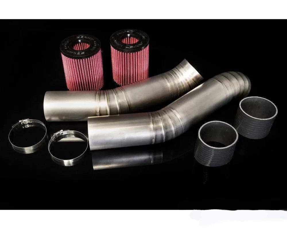 Boost Logic 3.5in Titanium Intake Kit Nissan R35 GT-R