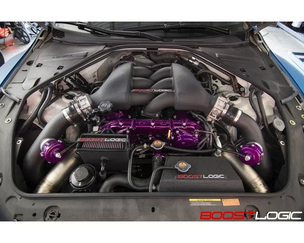Boost Logic 3.5in Titanium Intake Kit Nissan R35 GT-R