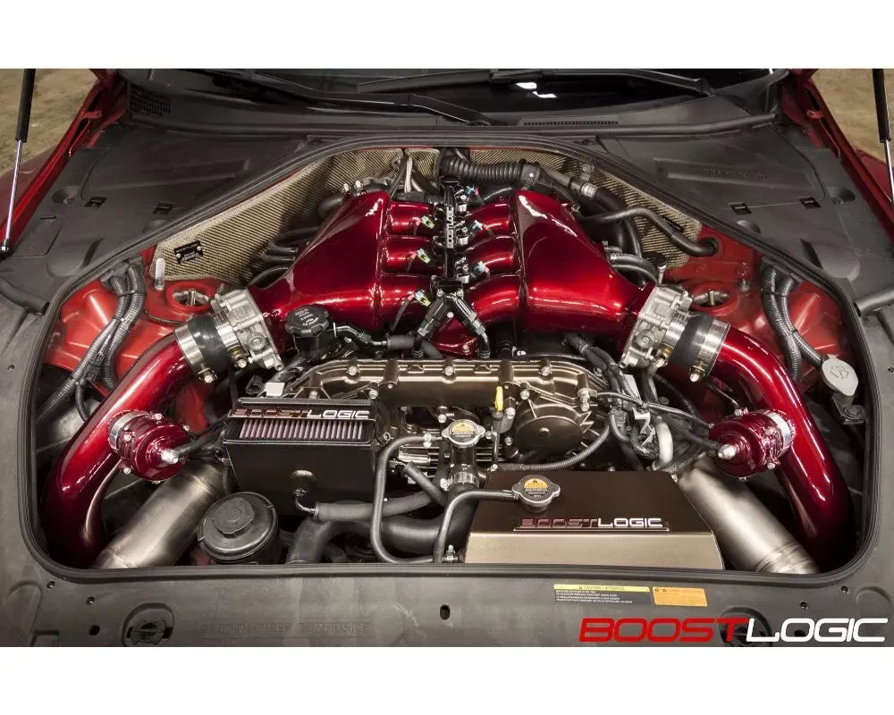 Boost Logic 3.5in Titanium Intake Kit Nissan R35 GT-R