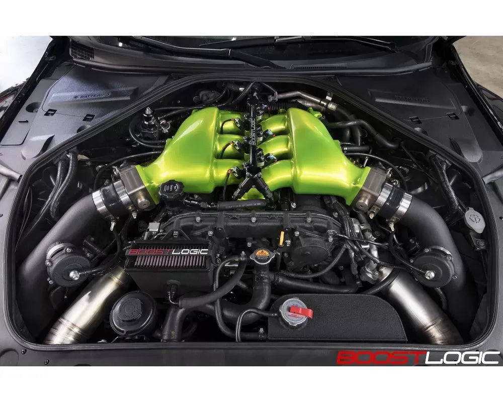 Boost Logic 3.5in Titanium Intake Kit Nissan R35 GT-R