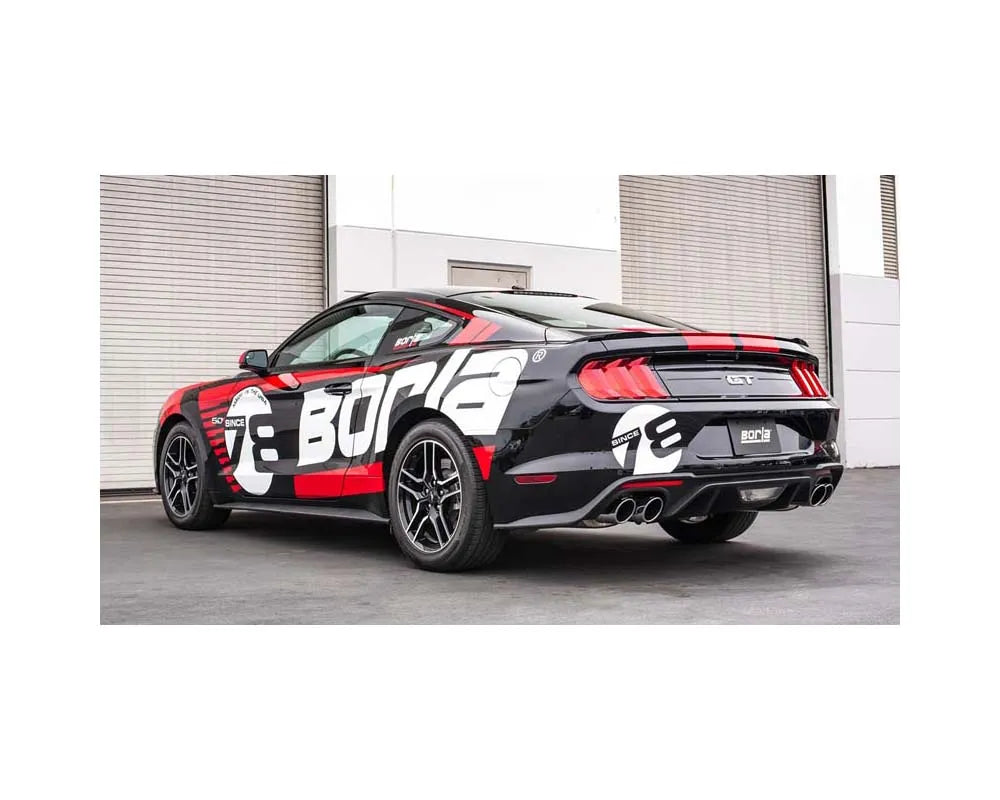 Borla S-Type Cat-Back Exhaust System for 2018-2023 Ford Mustang GT