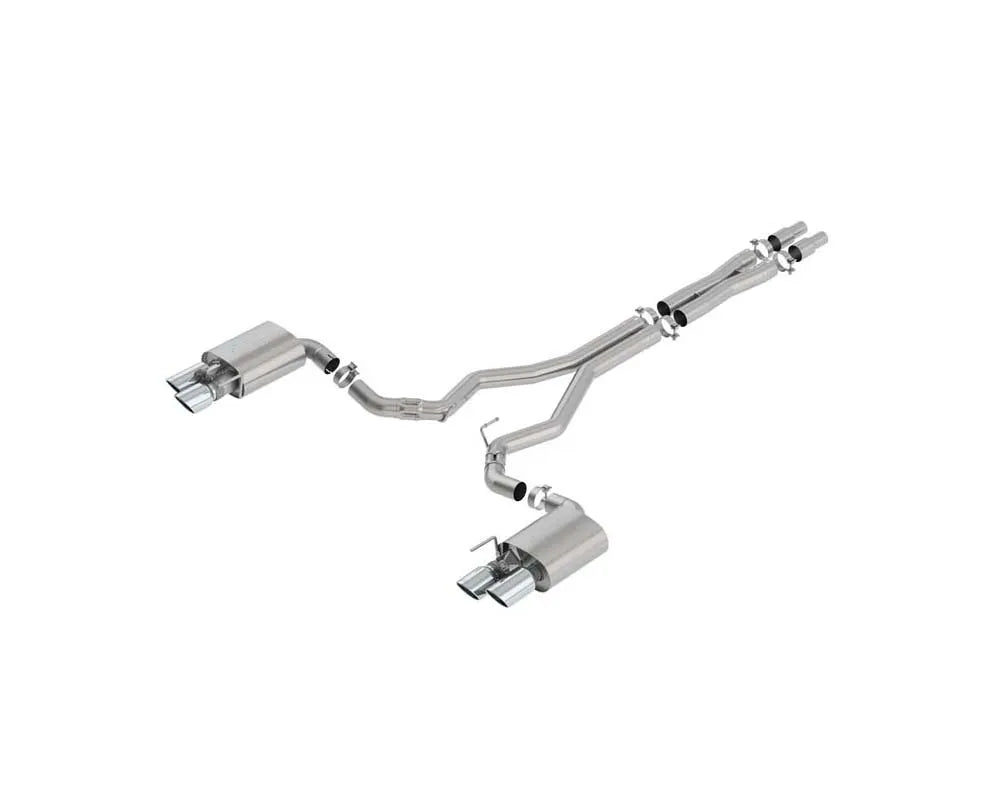 Borla ATAK Cat-Back Exhaust System Ford Mustang GT 2018-2023 Aggressive Sound