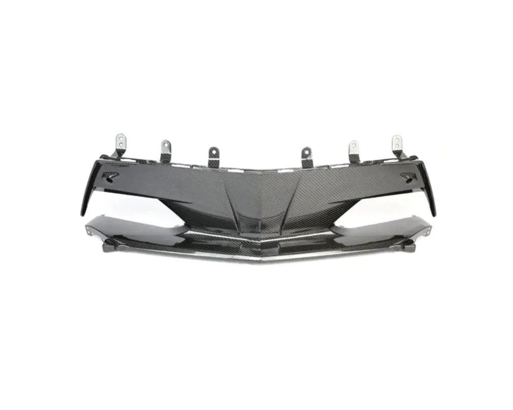 APR Performance Carbon Fiber Front Bumper Center Bezels Corvette C8 2020+