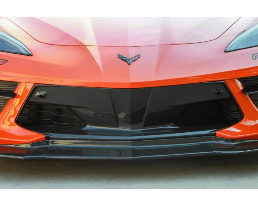 APR Performance Carbon Fiber Front Bumper Center Bezels Corvette C8 2020+