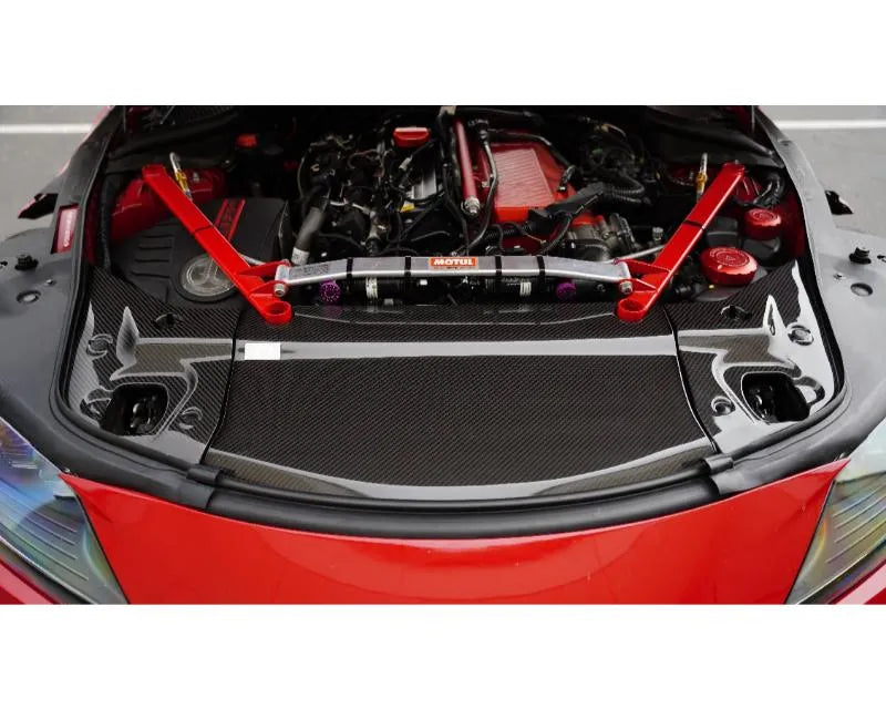 APR Performance 3-Piece Carbon Fiber Cooling Plates for Toyota Supra A90/A91