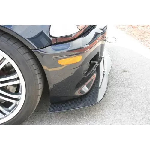 APR Performance E46 M3 Carbon Fiber Front Wind Splitter Reduces Lift