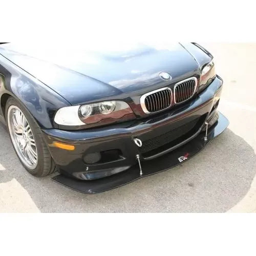 APR Performance E46 M3 Carbon Fiber Front Wind Splitter Reduces Lift