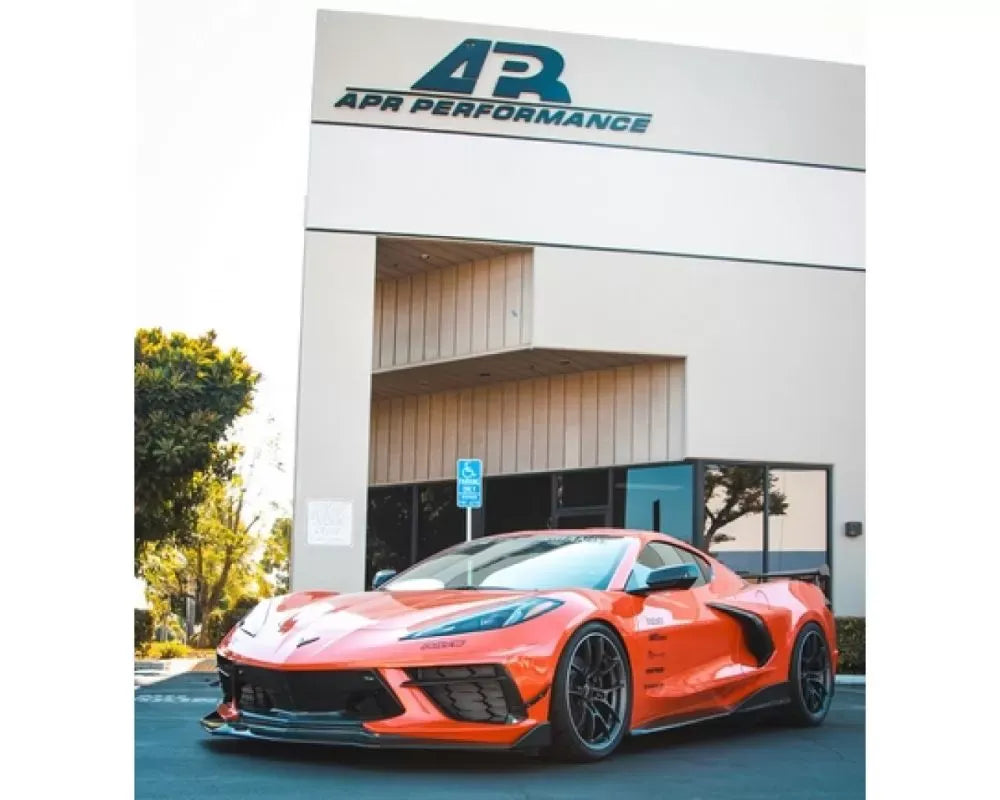 APR Carbon Fiber Front Air Dam Splitter for Corvette C8 2020-2024