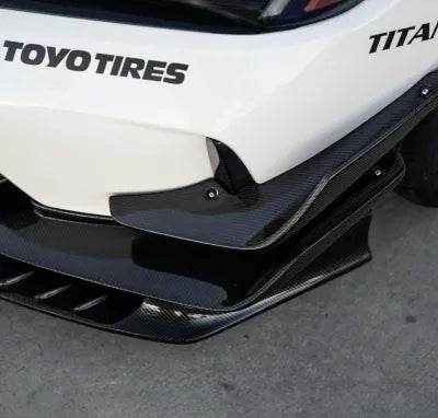Seibon Carbon Fiber Front Bumper Canards Honda Civic Type-R Base 2023-2025 - FBC23HDCVR
