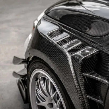 Seibon MB-Style Carbon Fiber Fenders Honda Civic Type-R Base 2023-2025 - FF23HDCVR-MB