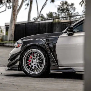 Seibon MB-Style Carbon Fiber Fenders Honda Civic Type-R Base 2023-2025 - FF23HDCVR-MB