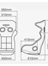 Bride XERO RS PLUS Red Super Aramid-Black Carbon - H01BBR - Image 2