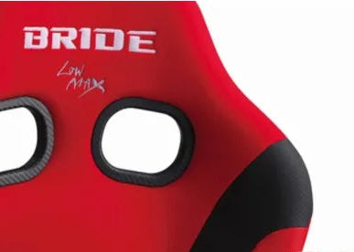 Bride Red Carbon ZIEG IV Low Max System Full Bucket Seat - HB1BSC