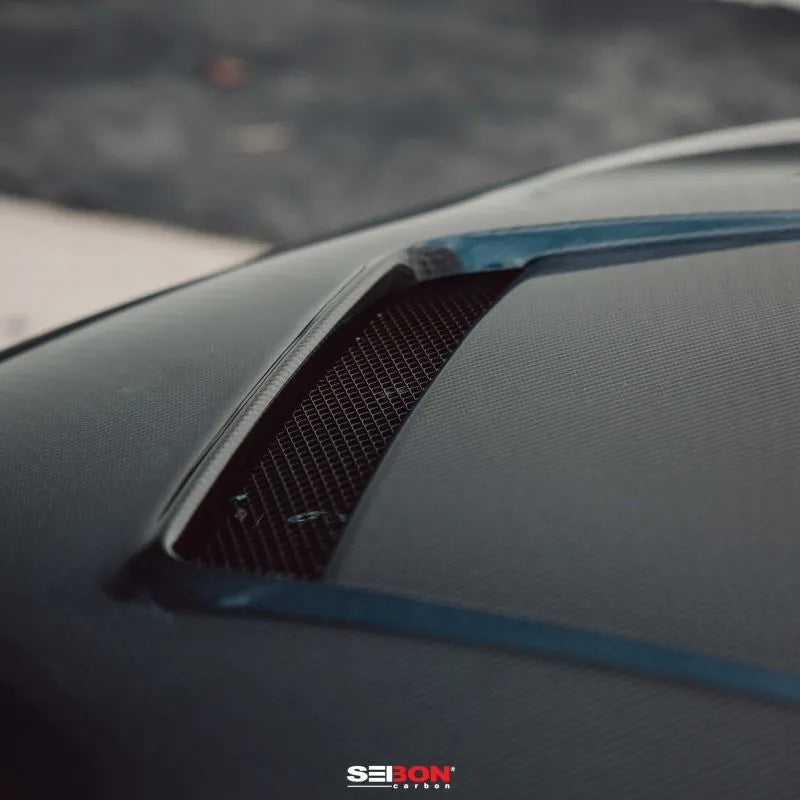 Seibon VS-Style Double-Sided Carbon Fiber Hood for Toyota GR Supra Enhanced Airflow