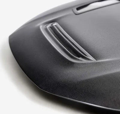 Seibon GT-Style Double-Sided Carbon Fiber Hood Honda Civic Type-R Base 2023-2025 - HD23HDCVR-GT-DS