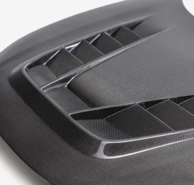 Seibon TV-Style Double-Sided Carbon Fiber Hood Honda Civic Type-R Base 2023-2025 - HD23HDCVR-TV-DS