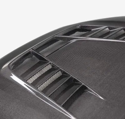 Seibon TV-Style Double-Sided Carbon Fiber Hood Honda Civic Type-R Base 2023-2025 - HD23HDCVR-TV-DS