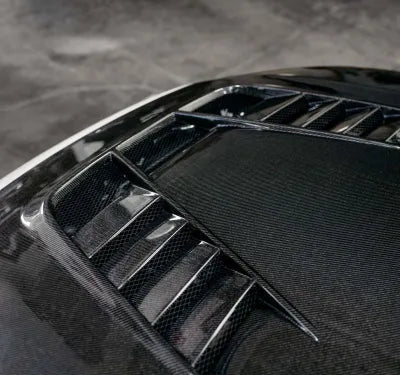 Seibon TV-Style Double-Sided Carbon Fiber Hood Honda Civic Type-R Base 2023-2025 - HD23HDCVR-TV-DS