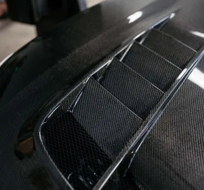 Seibon TV-Style Double-Sided Carbon Fiber Hood Honda Civic Type-R Base 2023-2025 - HD23HDCVR-TV-DS