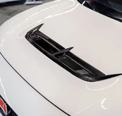 Seibon CW-Style Carbon Fiber Hood Vent Honda Civic Type-R Base 2023-2025 - HDS23HDCVR-CW