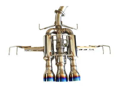 Invidia R400 Full Catback Exhaust w/ Titanium Tip Honda Civic Type-R 2022+ - HS22CTRFGM3STL