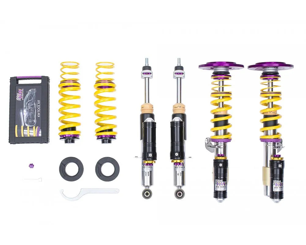 KW Suspension V4 Clubsport Coilover Kit Audi TT TTS TT RS RS3