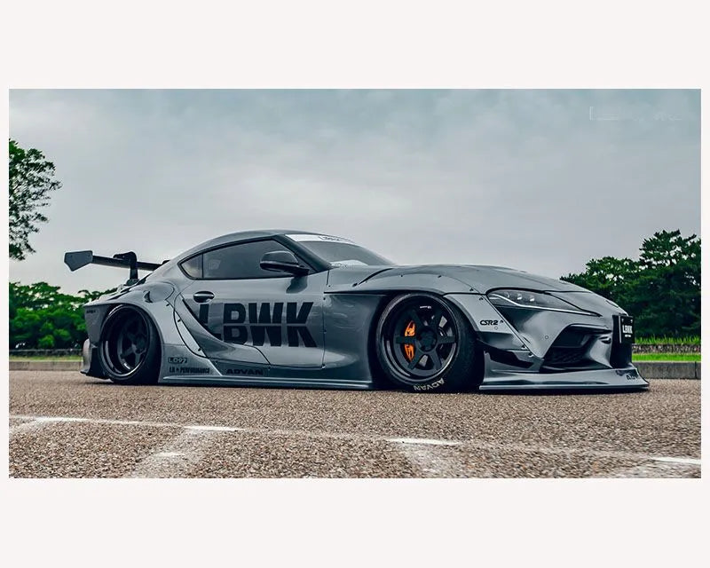 Liberty Walk Supra A90 LB-WORKS Bonnet Hood: FRP, Performance, Aerodynamic Upgrade
