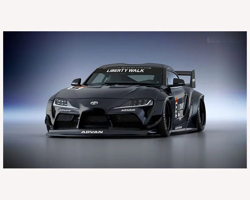 Liberty Walk Supra A90 LB-WORKS Bonnet Hood: FRP, Performance, Aerodynamic Upgrade