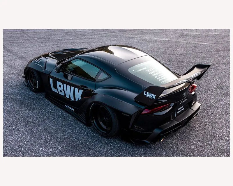 Liberty Walk Supra A90 LB-WORKS Bonnet Hood: FRP, Performance, Aerodynamic Upgrade
