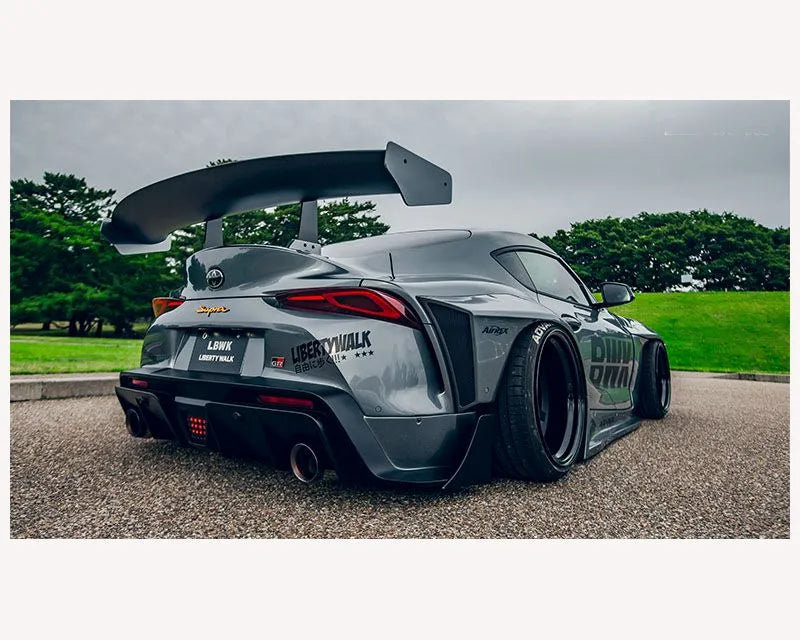 Liberty Walk Carbon Fiber GT Rear Wing for Toyota Supra A90 2020-Present
