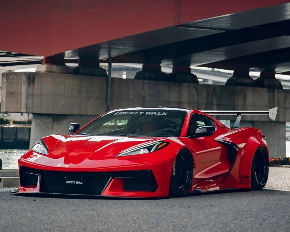 Liberty Walk Complete Widebody Kit for Corvette C8 2020+ CFRP