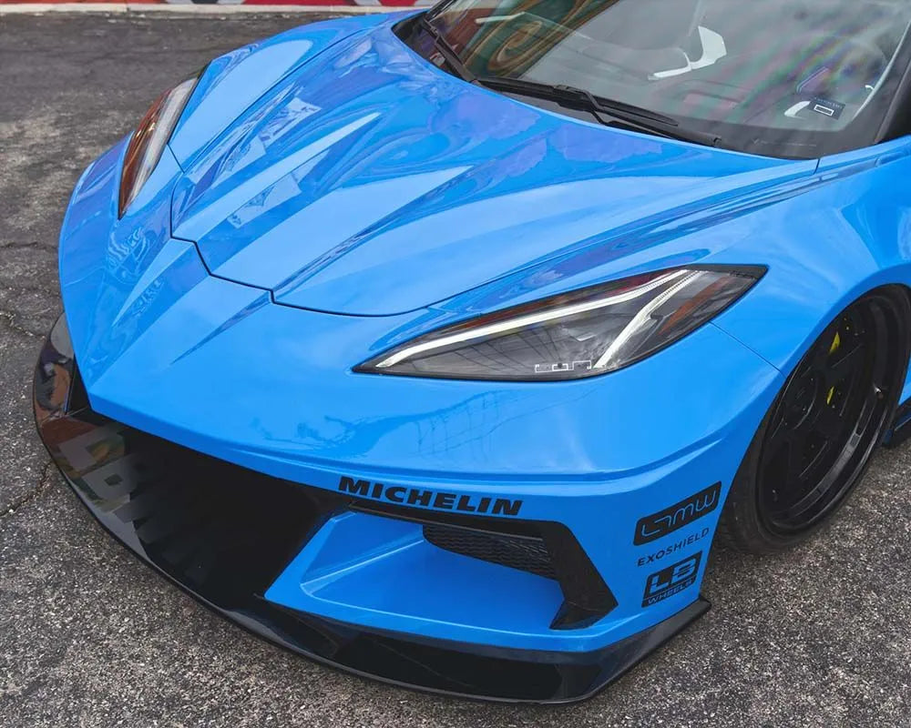 Liberty Walk Widebody Kit FRP Chevrolet Corvette C8 Stingray 2020+ Aggressive Aero