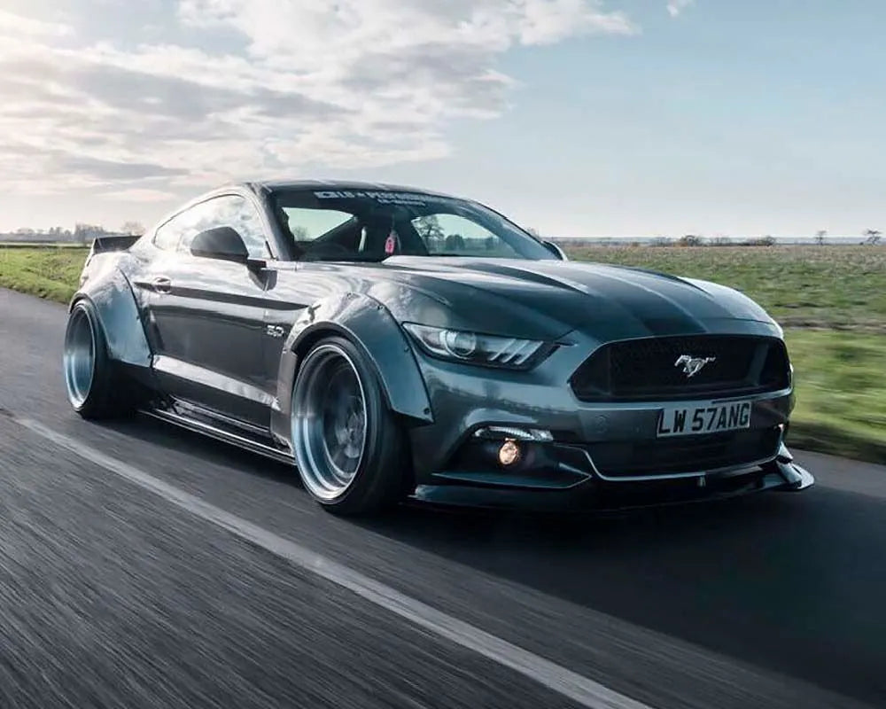 Liberty Walk Widebody Complete Kit for Ford Mustang 2015+ Aggressive Styling