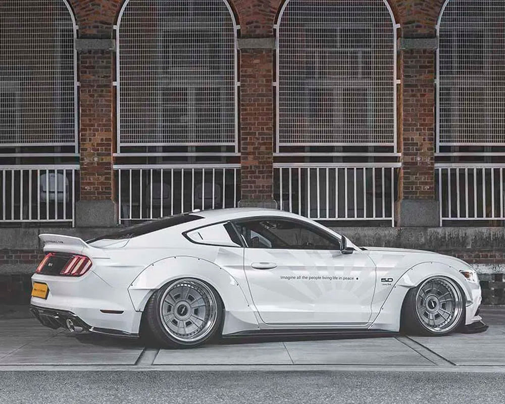 Liberty Walk Widebody Complete Kit for Ford Mustang 2015+ Aggressive Styling