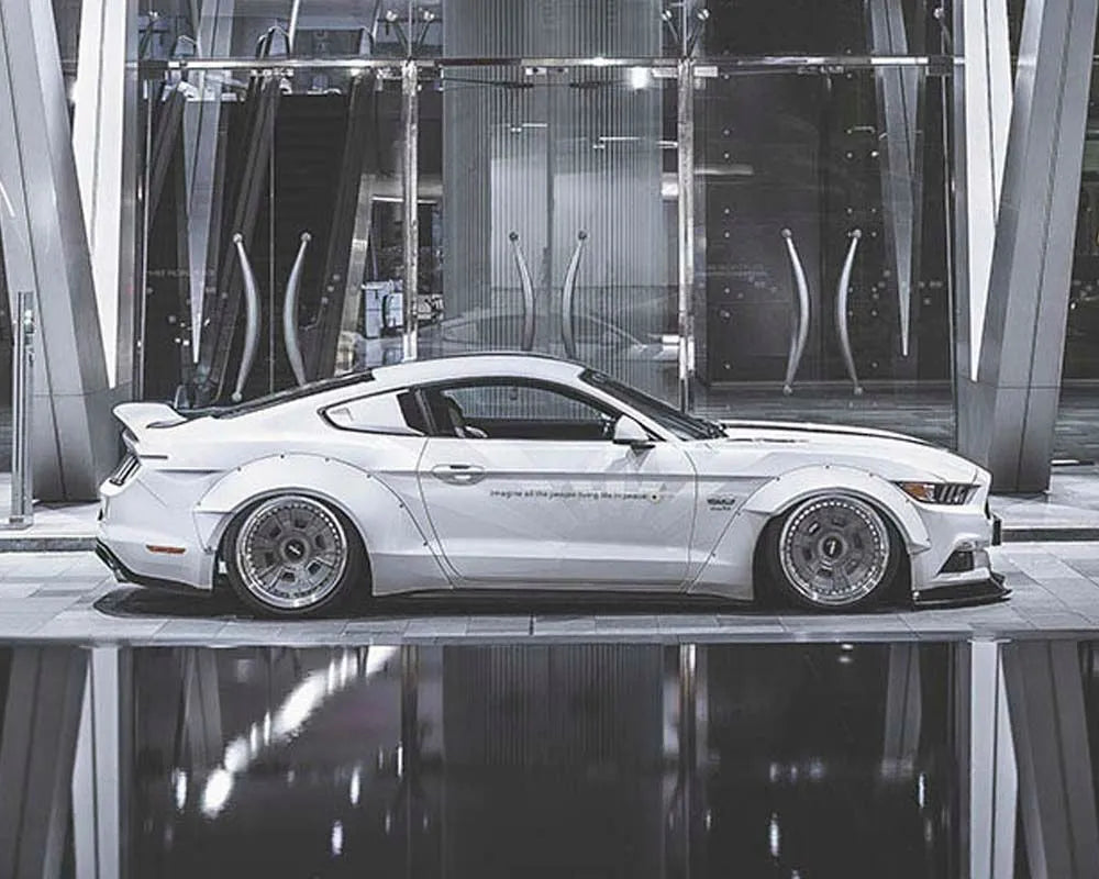 Liberty Walk Widebody Complete Kit for Ford Mustang 2015+ Aggressive Styling