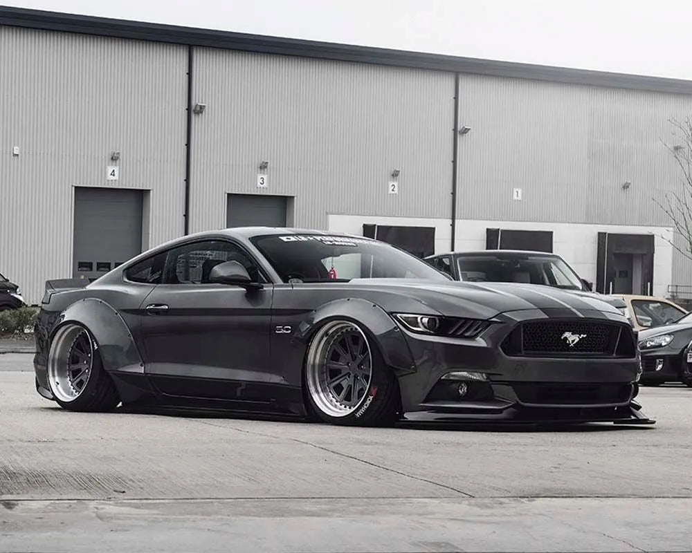Liberty Walk Widebody Complete Kit for Ford Mustang 2015+ Aggressive Styling