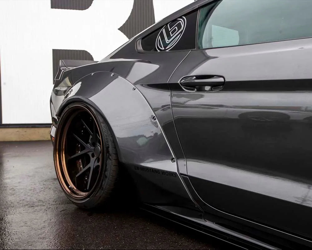 Liberty Walk Widebody Complete Kit for Ford Mustang 2015+ Aggressive Styling