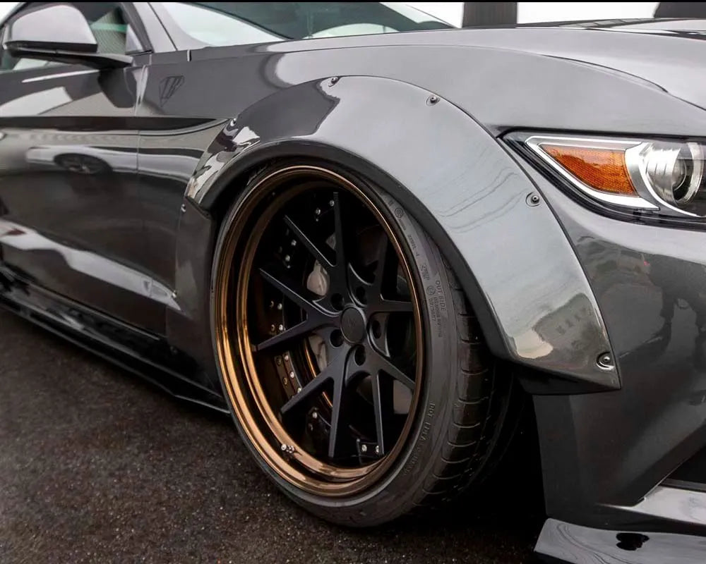 Liberty Walk Widebody Complete Kit for Ford Mustang 2015+ Aggressive Styling