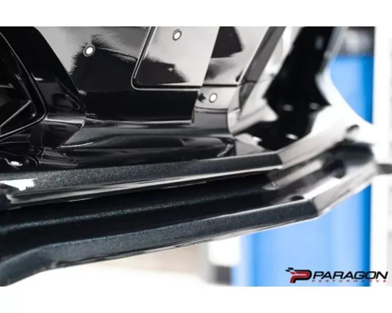 Sleek Carbon Flash Front Lip Spoiler for Chevrolet C8 Corvette 2020-2024