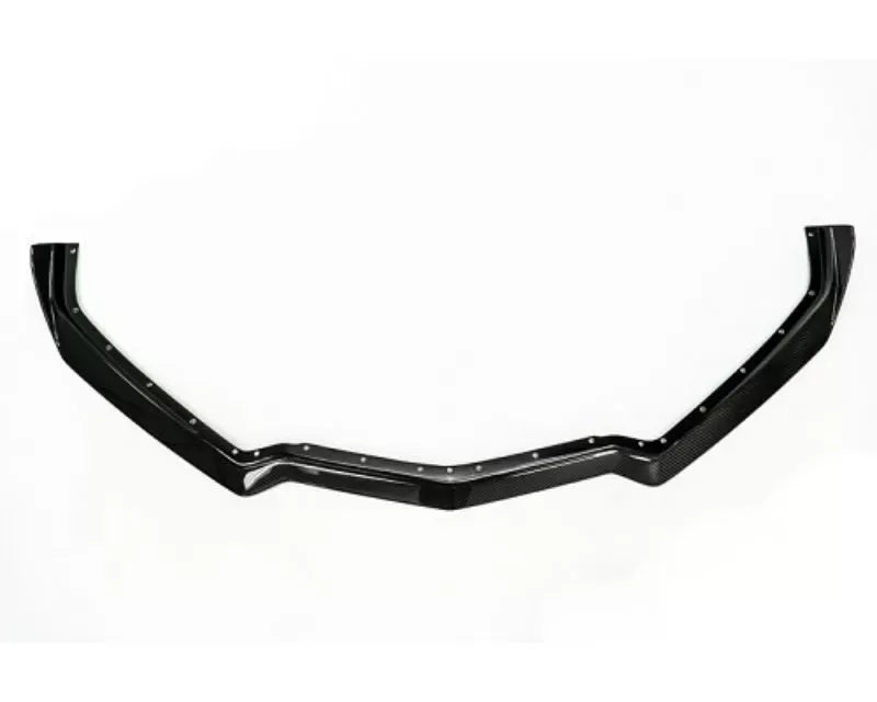 Premium Carbon Fiber Front Lip Spoiler for Chevrolet C8 Corvette 2020-2024