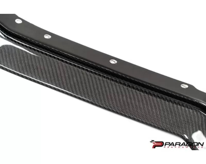 Premium Carbon Fiber Front Lip Spoiler for Chevrolet C8 Corvette 2020-2024