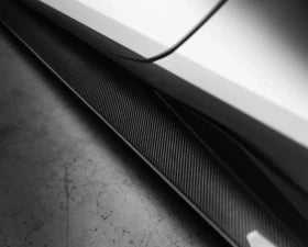 Premium Carbon Fiber Side Skirts for 2020-2024 Chevrolet C8 Corvette