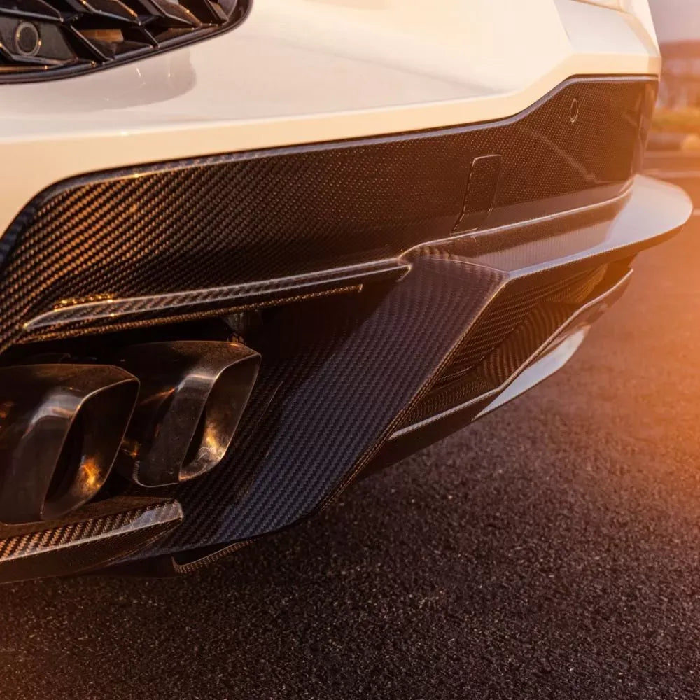 RSC Carbon Fiber Rear Diffuser for C8 Corvette Stingray Z06 2020-2024