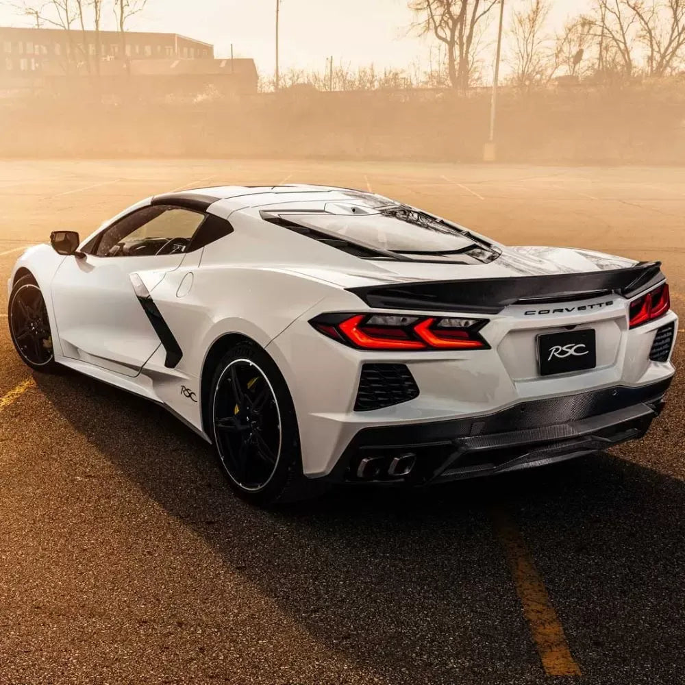 RSC Carbon Fiber Rear Diffuser for C8 Corvette Stingray Z06 2020-2024