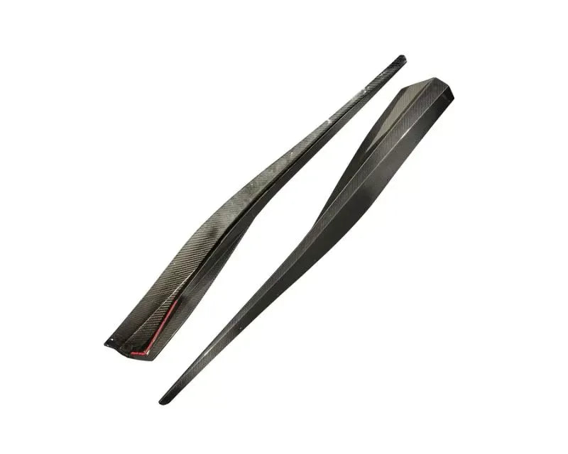 Aggressive RSC 5VM Style Carbon Fiber Side Skirts C8 Corvette 2020-2024 Upgrade