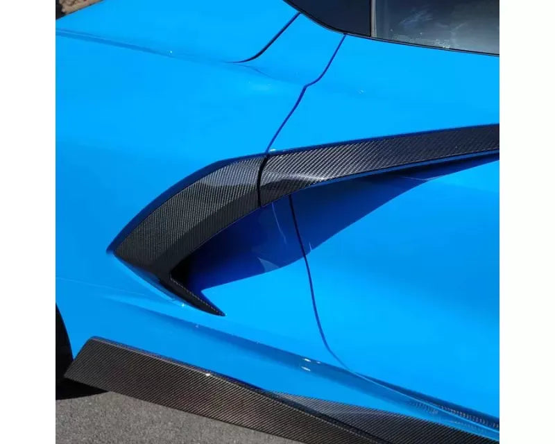 Aggressive RSC 5VM Style Carbon Fiber Side Skirts C8 Corvette 2020-2024 Upgrade